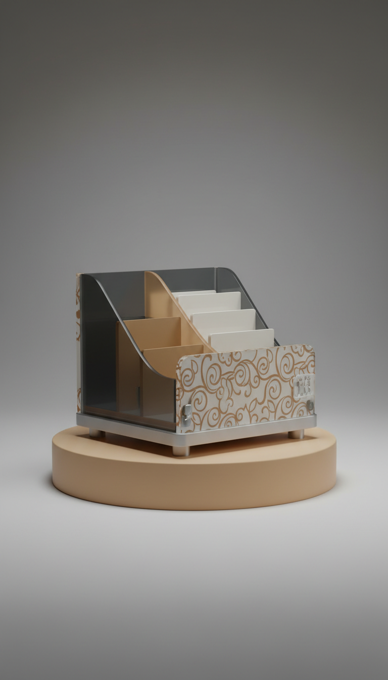Personalized Acrylic Desk Organizer